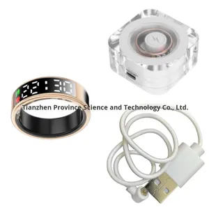 Nuevo Anillo Inteligente 2026 <span class=keywords><strong>con</strong></span> Pantalla Táctil, Control Remoto para TikTok, Pasador de Páginas de Libros Electrónicos, Monitor de Frecuencia Cardíaca y Sueño para Hombres y Mujeres SR08 - Product Image 4