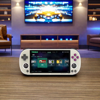 Console de jeu portable RYJ Trimui Smart Pro, écran IPS 4,96 pouces 1280x720, batterie 5000 mAh, 6+ heures d'autonomie, console de jeu rétro portable