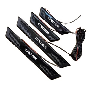 WZXD New Arrival <b>Door</b> Sill Guards <b>Door</b> Sill <b>Plate</b> With LED for Cross 2020 - Product Image 4