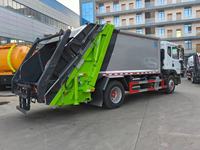 2024 nouveau modèle 4X2 camions compacteurs de déchets diesel à noyau manuel tailles de moteur 10 12 15 CBM fabriqués en Chine