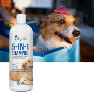 Champú para Mascotas 5 en 1 de Avena Orgánica Natural de Marca Privada al por Mayor, Acondicionador Calmante, Hidratante para Piel Seca y con Picazón para Perros y Gatos - Product Image 4