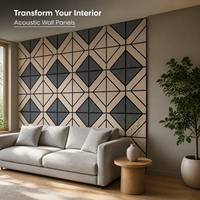 Panneau mural acoustique en MDF haute densité, panneau décoratif absorbant le son pour bureau, salle de réunion