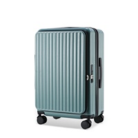 Ensemble de bagages rigides extensibles à ouverture latérale de 20, 24 et 28 pouces avec serrure à combinaison, ensembles de bagages rigides à ouverture frontale