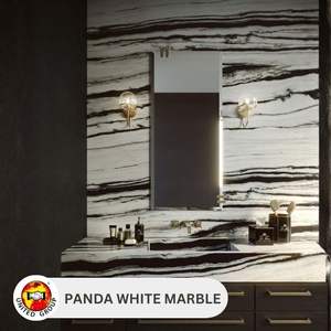 Losa de Mármol Blanco Panda Altamente Personalizable para Cocina y Baño, Decoración de Paredes para Villas y Hospitales, Precio de Exportación al por Mayor - Product Image 5