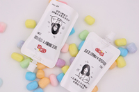 Jus de fruits debout imprimé personnalisé d'usine Doypack Gravure sur emballage de jus liquide avec bec verseur pour les enfants