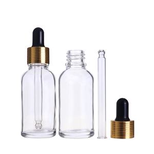 Factory Wholesale Luxury Customized <b>Empty</b> Clear Glass Essential Flower Oil Dropper <b>Bottle</b> with Dropper Cap - Product Image 6