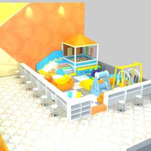 New Product Sports Style Softplay Commercial Equipment <b>Trampoline</b> Park Kids Playground Indoor - Product Image 3