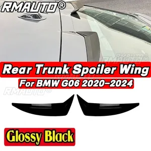 สปอยเลอร์หลังสำหรับ BMW X6 G06 F96 ปี 2020-2024 ชิ้นส่วนภายนอกสีดำเงา BMW G06 F96 สปอยเลอร์หลังคาท้ายรถยนต์ อุปกรณ์ตกแต่งรถยนต์ - Product Image 1