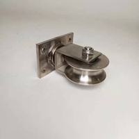 Roues de portail coulissant modernes et robustes, en acier inoxydable, anti-rouille, garantie 5 ans