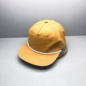 Gorra de Lona Impermeable de 5 Paneles con Cierre a Presión, Personalizable con Logotipos, Diferentes Colores, Lisa, Deportiva, para Viajes al Aire Libre - Product Image 3