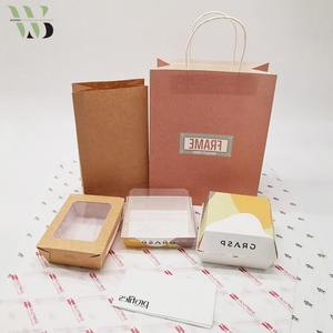 Ingrosso prezzo di fabbrica a prezzi accessibili scatola di carta di buona qualità per hamburger <span class=keywords><strong>pizza</strong></span> snack - Product Image 5