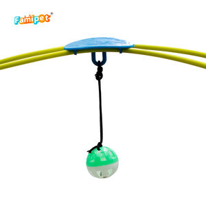 Famipet giocattolo per gatti da compagnia dal Design unico all'ingrosso con palline a campana da pista - Product Image 4