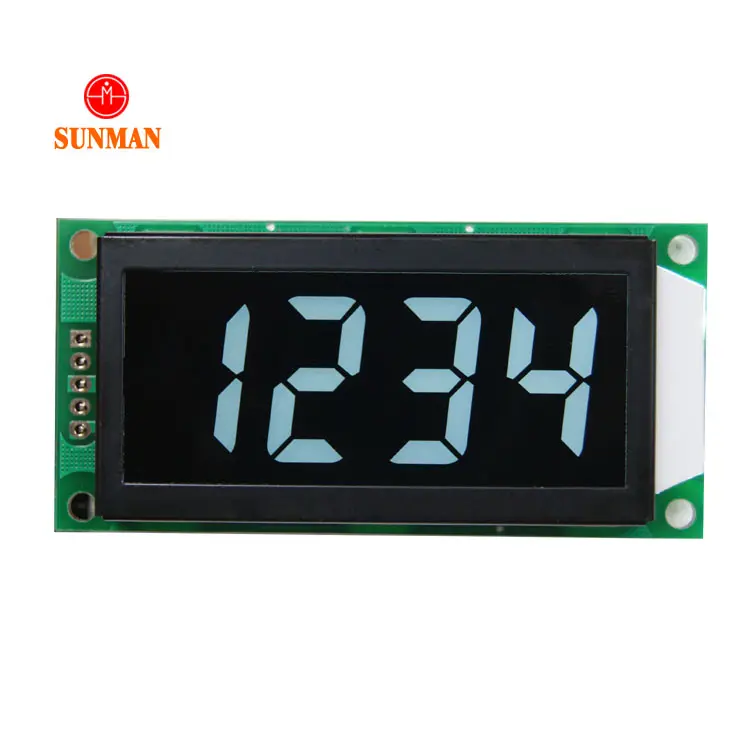 Customized TN/ VA segment LCD Screen for clock timer