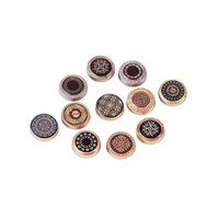 Boutons décoratifs en alliage de zinc avec strass en cristal pour Abaya et Kaftan, boutons de robe haut de gamme écologiques pour la mode féminine