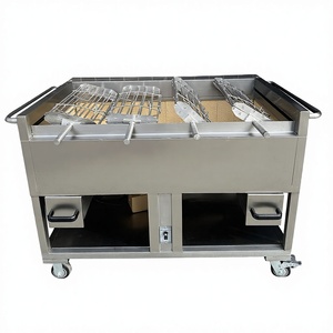 Grill à poulet rotissoire à 4 paniers, style portugais - Product Image 1