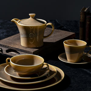 Service de table rond en porcelaine céramique haut de gamme <span class=keywords><strong>PITO</strong></span> Horeca, blanc, pour mariage, <span class=keywords><strong>hôtel</strong></span>, <span class=keywords><strong>restaurant</strong></span> - Product Image 2