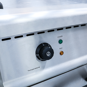 Plancha Eléctrica Comercial de Acero Inoxidable HELAXEN - 1200W 800x900mm Fácil de Limpiar para Uso en Restaurantes/Cocinas - Product Image 4