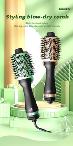 Brosse Sèche-Cheveux OEM Anti-Frisottis pour Séchage et Coiffage, Styler à Air Chaud Volumisant Rotatif pour Séchage Thermique - Product Image 2