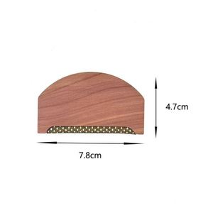 Removedor de Bolitas de Suéter de Madera de Cedro con Logotipo Personalizable, Peine para Tejidos y Cachemira - Product Image 2