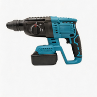 Vente en gros de perceuse rotative sans fil de haute qualité 21V, sans balais, 3 modes, batterie rechargeable 4Ah, légère, pour usage professionnel et bricolage