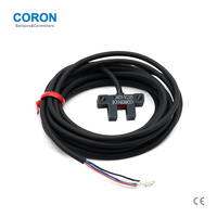 Sensor Fotoelektrik CORON GG5A-K2M K Slot, Sensor NPN/PNP Output 5-24VDC, Digunakan untuk Deteksi Akurasi Lengan Robot