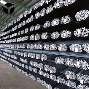 Pasokan langsung pabrik Tiongkok Hrb400 batang penguat Rebar baja untuk konstruksi