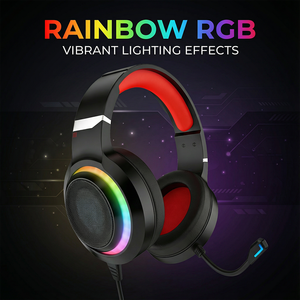 Audífonos Gamer PJT-DEP2469 RGB LED con Cable, Conexión USB, para Deportes y DJ, Alta Calidad de Sonido - Product Image 6