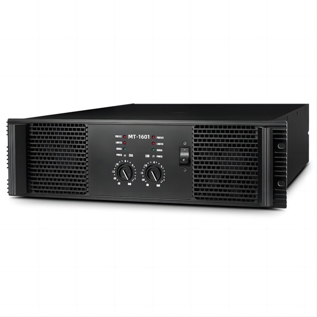 Hot Sell MT1601 High Power 1300 Watt 3U DJ Amplifiers Class H Sound Speaker Professional Powerful Amplifier