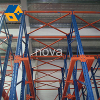 NOVA Entrepôt Rack Stockage Personnalisé Assembler Drive In Rack Système Haute Densité Usine Stockage Drive In Pallet Rack Rack