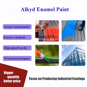 Sơn nhà sản xuất alkyde men gỉ Bìa sơn chống gỉ công nghiệp sơn và lớp phủ cho tấm mái chống gỉ - Product Image 3