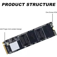 Hard Disk Solid State Ssd M.2 Nvme 64GB 128GB 256GB 512GB 1TB 2TB 4TB Pcie Nvme untuk Laptop Nvme Ssd