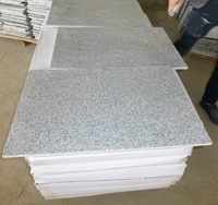 Carrelage en pierre de granit gris blanc G603, gris Sardo, comptoirs d'îlot de cuisine, carrelage en pierre pour dessus de table de toilette