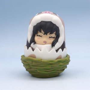 Figuras de Anime Q-Cute, Juguetes Coleccionables, Tanjiro, <span class=keywords><strong>Nezuko</strong></span>, <span class=keywords><strong>Zenitsu</strong></span>, Inosuke, Adornos de Escritorio con Movimiento - Product Image 2