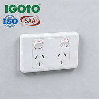 Chargeur de prise électrique IGOTO pour la maison, 220v, produits électroménagers, prises murales, interrupteurs, accessoires pour la maison