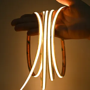 COXO Free cutting COB LED Strip Light Adapt to any length Tin Plated PCB 528 Chips Free cutting COB LED Strip Light