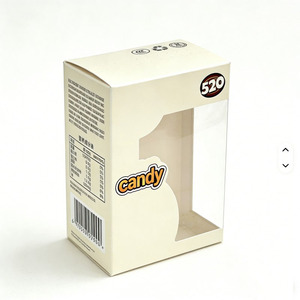 Caja de Regalo Plegable Automática con Base Biodegradable y Reciclable, Caja de Embalaje para Juguetes de Peluche y Muñecas con Ventana - Product Image 4