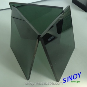 Verre décoratif noir de haute qualité de Chine, de 2 mm à 19 mm, PG10/PG20, verre teinté noir, verre flotté noir pour applications intérieures - Product Image 5
