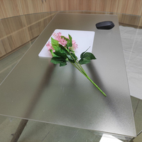 Verre de panneau solaire à revêtement antireflet de 2 mm 3,2 mm Verre trempé à faible teneur en fer