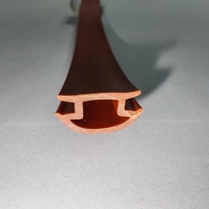 Melo, tira de junta de PVC, sello de vinilo dentado de goma impermeable para puertas y ventanas, accesorio de perfiles de plástico para hoteles - Product Image 4