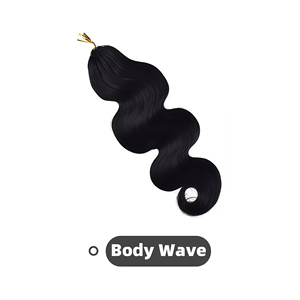 Extensiones de Cabello Humano Remy Brasileño Rizado Pre-Enlazado Rumoon para Crochet, Trenzas Sin Nudos, Paquetes de 100g - Product Image 2