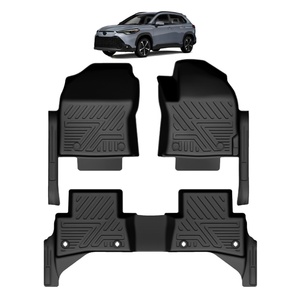 Protector de Alfombra Decorativo para Interiores de Automóviles de Alta Calidad, Alfombrillas de TPE 5D para Corolla Cross 2022 2024 (Volante a la Derecha) - Product Image 4