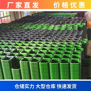 240L Outdoor Large Square Trash Can with <b>Lid</b>, Large Capacity, <b>Plastic</b> Waste Sorting <b>Bin</b> - Product Image 3