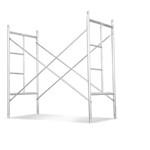 Gebouw Hoge Kwaliteit Ladder Frame Steigers Speed Lock Stalen H Frame Steiger Voor De Bouw