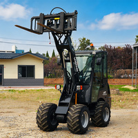 Chargeuse compacte diesel Landward de 2,5 tonnes, petite chargeuse sur pneus, matériel de construction, chargeuse agricole avec moteur EPA pour espaces étroits