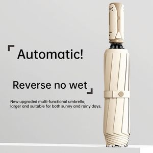 Nouvel Arrivage Parapluie Automatique Réversible à 3 Plis Anti-Rébond Imperméable Grande Taille Personnel avec Contrôleur Technologique - Product Image 2