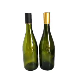Bouteilles de vin bordeaux vert bordeaux antique finition liège pas cher d'usine 750ml