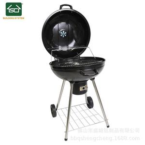 Camping <b>Grills</b> Charcoal Stainless Steel 22 Inch Outdoor Portable <b>BBQ</b> <b>Grill</b> With Wheels For Camping And Picnics - Product Image 4
