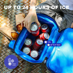 Mochila Nevera Premium con Cierre Magnético, Retención de Hielo de 24 Horas, Bolsa Aislada con Zona Frí<span class=keywords><strong>a</strong></span> y Seca Amplia para Alimentos y Bebidas - Product Image 4