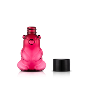 Botella roja clara <span class=keywords><strong>con</strong></span> diseño <span class=keywords><strong>de</strong></span> forma <span class=keywords><strong>de</strong></span> <span class=keywords><strong>oso</strong></span>, botella <span class=keywords><strong>de</strong></span> plástico <span class=keywords><strong>de</strong></span> gel <span class=keywords><strong>de</strong></span> ducha <span class=keywords><strong>con</strong></span> tapón <span class=keywords><strong>de</strong></span> rosca <span class=keywords><strong>de</strong></span> PP negro para botellas <span class=keywords><strong>de</strong></span> loción y champú - Product Image 3