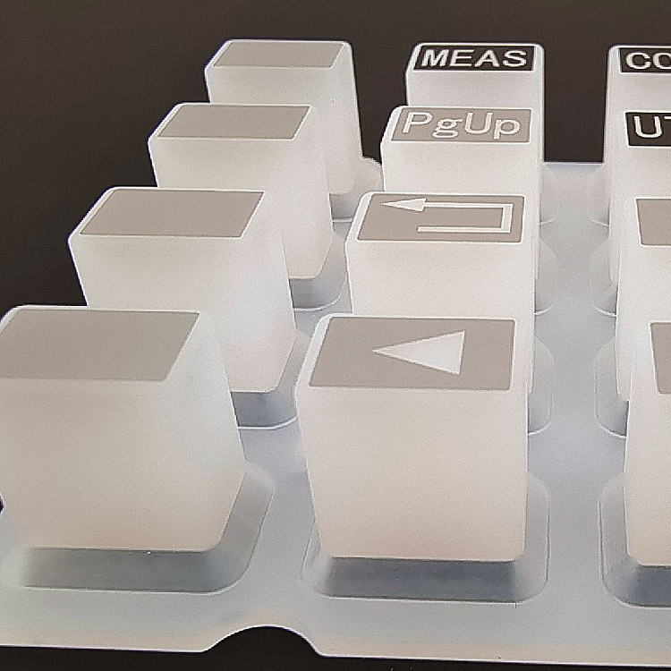 Hollow Printing Spray Feel Silicone Machine Keyboard Customized